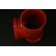 Xgqt03-114-2.5 Grooved Tee Fittings For Firefighting Pipeline System