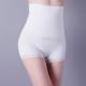 Lady body shaper,   woman briefs,  high waist design,   plain weave,  white  shiaper,   XLS027 ,girl  underwear,