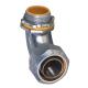 1 Inch Liquid Tight Angle Connector , Electrical Conduit Elbow Fittings Polished