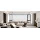 Flexible Aluminium Tilt And Turn Windows Safety Aluminum Replacement Windows