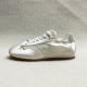 Women casual silk shoes with cotton make white color and low-cut