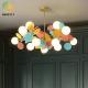 Nordic Color Designer  Creative Restaurant Living Room Lamp Warm Bedroom Princess pendant light
