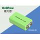 Environmental Industrial Rechargeable Battery 9v 210mAh For Bicycle Headlight