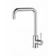 Chrome Movable Handle Kitchen Sink Tap 1.8 Gallons Per Minute