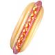 Giant inflatable pool raft swimming floats hot dog shaped air mat and inflatable hot dog pool float raft for swimming