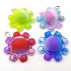 Kids Silicone Octopus Toy Flip Tie Dye Squeeze Sensory To Relieve Emotional Stress