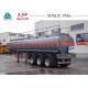 30000 Liters 3 Axles Fuel Tanker Trailer Customized Capacity Long Service Life