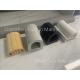 Customized Marine Rubber Fenders Edge Protection D Shape For Boat And Dock