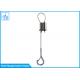 Durable Metal Picture Hanging Systems , Nickel Plated Wall Mounted Picture Hanging Systems