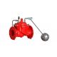 Red / Blue Color Float Control Valve With EPDM And Nylon Reinforcement Diaphragm