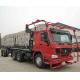 Sinotruk HOWO Chassis 10m Log Timber Truck , Truck Prime Mover 40-60t