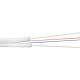 White FTTH Fiber Cable Assembly Drop Cable For Indoor ROHS Certificate