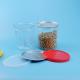 SGS Food Grade PET Airtight Anti Leak Plastic Food Jars