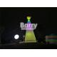 Amusement Park Custom Made Inflatable Giraffe Lighthouse For Party Decoration