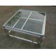 Easy install acrylic / glass adjustable stage platform / plexiglass stage Platform with Aluminum truss