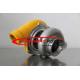 Oil Cooled Diesel Engine Turbocharger T4 GT35 Yellow Durable GT3582 T3
