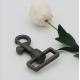 Europe & America style zinc alloy black 32 mm dog snap hook with hanging plating