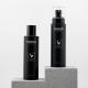 Matte Black Fine Mist Plastic Bottle Sprayer 200ml PET Bottle With Spray Pump