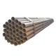 Black Painted ERW Carbon Steel Pipe , Alloy Seamless Carbon Steel Tube
