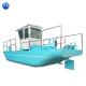Service Steel Work Boat Working With Cutter Suction Dredger