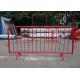 1.1x2.0m Metal Safety Crowd Control Barriers For Sports / Concerts