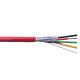 18AWG Shielded Fire Alarm Cable FPLR-CL2R  Solid Bare Copper UL Standard