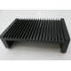 Black Anodized Aluminium Heat Sink Profiles , Extruded Aluminum Heatsink Radiators