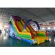 Inflatable Water Slide With Arches For Water Park Amusement Games