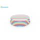Non Stick Paper Cupcake Liners With Rainbow Color Temperature Resistance