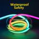 Programmable Flexible Led Neon Rope , Waterproof Flexible Strip Lighting Dream Color