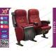 Mesh Fabric Upholstered Theater Chairs With Leatherette Headrest Row Number