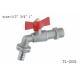 TL-2021 bibcock 1/2x1/2  brass valve ball valve pipe pump water oil gas mixer matel building material