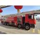 Shanghai Jindun Water Tower Fire Truck , 25m Height (55L Urea Tank)