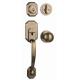 Deadbolt Household Door Handle Lock Double Cylinder Single Handle Entry Handle With Lock
