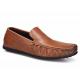 Slip On Mens Soft Moccasin Shoes Genuine Leather  Flats Gommino Driving Shoes
