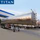 TITAN 30/35cbm Aluminum alloy fuel tanker trailer manufacturers
