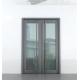 Insulated Aluminum Door Profiles Weather Resistant Metal Swing Door