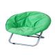 600 X 300D PVC Coated Outdoor Padded Chair Canvas Small Moon Chair Steel Frame
