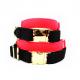 C519 Wholesale Custom Logo Luxury Hand Made Decorative Velvet Dog Collars Soft ,Adjustable Collars for Dog