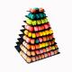 Plastic Macaron Display Stand With 4 Tier Square Macaron Tower