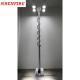 4x60W LED mounted vehicle roof mount mast tower lighting-3.5m pneumatic telescopic mast-remote control turn and tilt-USA