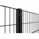 PVC Coated Welded Wire Mesh Panels 868 Fence 50X200MM With 50MM Square Post