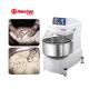 9000W 200 Liter Spiral Dough Mixer 75kg Capacity With Timer