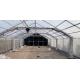 8m Wide PEP Film Automated Light Deprivation Greenhouse Top And Sides Ventilation