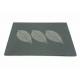 Engrave Black Slate Placemats Coasters 30cm x 20cm With Logo Straight Edges