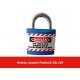 20.4mm Metal Lock Body Inside ABS Lock Housing Safety Jacket Lockout Padlock