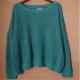 Plus Size Ladies Sweates/Women'S Cool Sweater  3colors Casual And Fashion blue color