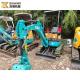 1.5 Ton Original Hydraulic Pump Mini Diesel Digger With Rubber Track for Construction