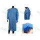 Standard Disposable Doctor Gowns , Disposable Barrier Gowns Thread Seaming
