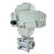 3PC Thread Ball Valve with Automatic Electric Actuator ISO9001 Standard DN8-DN100 Direct